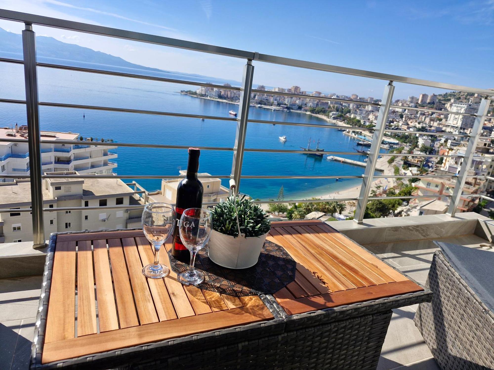 Stella Apartment Sarandë Exterior foto